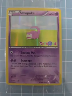Pokemon Slowpoke 32/83 CARD 20th Anniv GENERATIONS Toys"R"Us Sealed. ENGLISH - Image 2