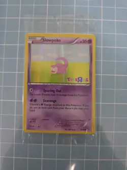 Pokemon Slowpoke 32/83 CARD 20th Anniv GENERATIONS Toys"R"Us Sealed. ENGLISH - Image 3