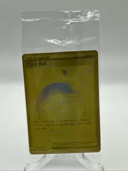 SEALED SWSH146 Poke Ball Gold Full Art Celebrations Pokemon TCG Promo Card - Image 1