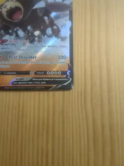 Pokemon TCG Ursaluna V 102/195 Silver Tempest Ultra Rare Foil Card NM - Image 5
