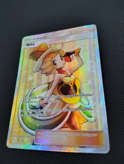 Pokemon TCG Nita 180/181 Sm Team Up Full Art - Image 1