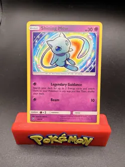 Shining Mew 40/73 Shining Legends Holo Rare Pokemon Card LP - Image 1