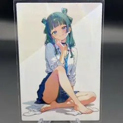 Maomao Holographic Anime Collectible Trading Card - Image 2