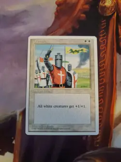 1 BANNED MTG Magic The Gathering Crusades | Fourth Edition 4ED | NM MISPRINT - Image 1