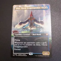 Ishai, Ojutai Dragonspeaker - BLC - 89 - Borderless - NM - MTG - Image 1