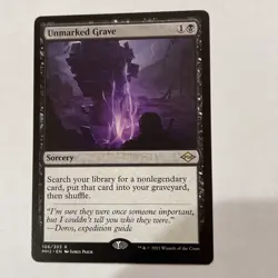 Unmarked Grave Modern Horizons 2 #106 Rare - Image 1