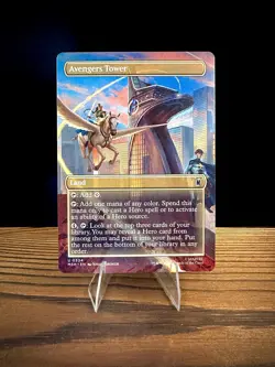 Avengers Tower (MSH 0334) (Borderless) Marvel Super Heroes Regular, MTG - Image 1