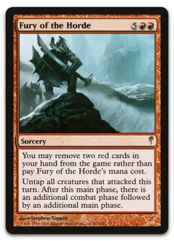 Fury of the Horde #81 (LP) Coldsnap CSP Magic MTG - Image 1