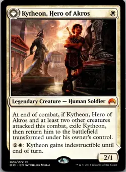 Kytheon, Hero of Akros 23 Mythic The List Reprints Magic: The Gathering LP - Image 1