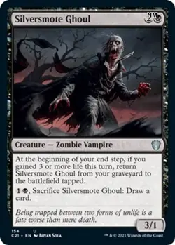Silversmote Ghoul - NM - 154 - C21 - EN - Commander 2021 - Image 1