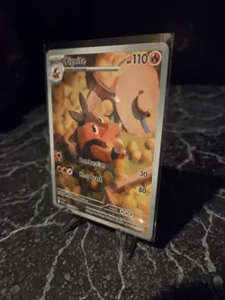 Pokemon TCG Pignite 097/086 SV:White Flare Illustration Rare Holo NM - Image 2