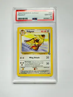 1999 POKEMON JUNGLE #24 PIDGEOT PSA 10 - Image 1