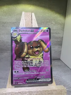 Dachsbun ex 160/142 Sv07: Stellar Crown Holo Ultra Rare English Pokemon TCG - Image 1