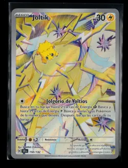 Pokemon TCG Joltik Holo IR - 150/142 - SV07: Stellar Crown SCR ES NM Spanish - Image 1