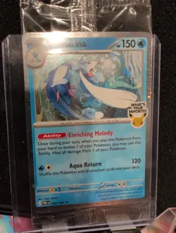 Pokemon Primarina 020/084 30th Anniversary Sealed Pitch Black Promo. NM 🔥🔥🔥 - Image 2