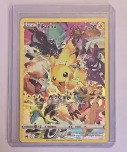 Pokemon TCG - Pikachu 160/159 Secret Rare - Crown Zenith NM - Image 3