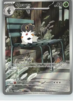 Spewpa ME03: Perfect Order [089/088] Illustration Rare Holofoil NM Pokemon - Image 1