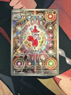 Pokemon TCG Medicham 241/217 Illustration Rare Ascended Heroes Mega Evolution NM - Image 1