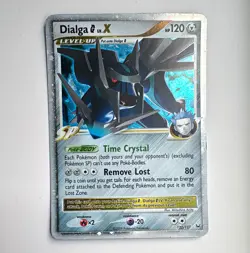 Pokemon TCG Dialga G Lv.X 122/127 Platinum English Holo Ultra Rare SP 120 HP - Image 1
