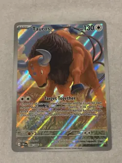 Tauros 96/86 Illustration Rare Pokemon Chaos Rising NM - Image 3