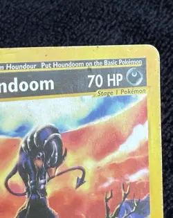 Houndoom 15/147 Rare (Non-Holo) Aquapolis e-Reader Pokemon TCG WOTC 2002 - Image 5