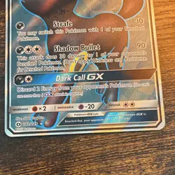 Pokemon TCG Umbreon GX Full Art Holo Ultra Rare 142/149 SM Base English - Image 5