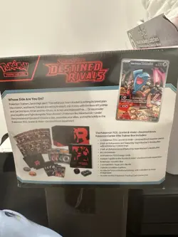 Pokemon TCG: Destined Rivals ETB Elite Trainer Box Pokemon Center Exclusive ✅ - Image 2