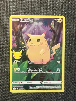 Pokemon Pikachu 005/025 Celebrations 25th Anniversary Holo Rare Near Mint - Image 1