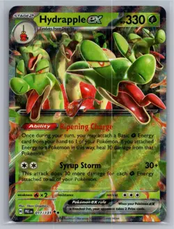 Hydrapple ex 011/131 Double Rare Prismatic Evolutions Pokemon Holo Near Mint - Image 1
