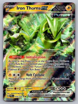 Iron Thorns ex 032/131 Holo Double Rare Prismatic Evolutions Pokemon Near Mint - Image 1