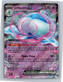Jellicent ex 045/086 Holo Double Rare White Flare Pokemon Holo Near Mint - Image 1