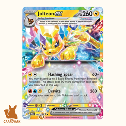 Jolteon Ex 030/131 Prismatic Evolution - Double Rare - Half Art | Pokemon TCG - Image 1