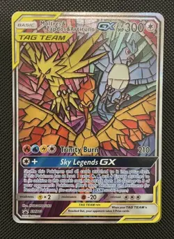 Moltres & Zapdos & Articuno GX - SM210 - Pokemon Sun & Moon Promo NM - Image 1