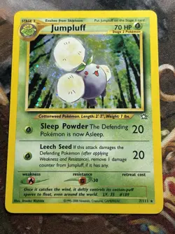 Pokemon - 1x Jumpluff 7/111 - HOLO Neo Genesis LP - Image 1