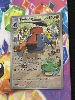 Pokemon TCG Probopass 182/167 Illustration Rare - Twilight Masquerade NM/M - Image 2