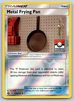 Metal Frying Pan - (Pokemon League) Promo League & Championship Cards 112a/131 N - Image 1
