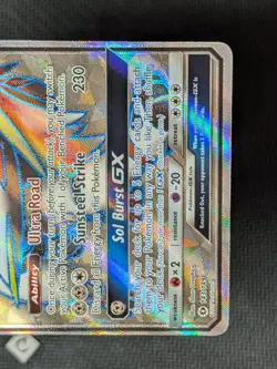 Solgaleo GX 143/149 - Sun & Moon Base Set Full Art Ultra Rare Pokemon TCG NM - Image 5
