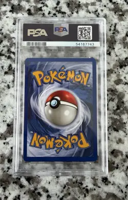 1999 POKEMON BASE SET UNLIMITED #6 GYARADOS-HOLO PSA 9 - Image 2