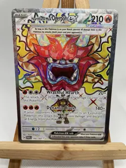 HEARTHFLAME MASK OGERPON EX - RARE - TWILIGHT MASQUERADE - POKEMON TCG - 065/167 - Image 1