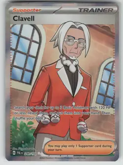 Pokemon Clavell - Ultra Rare Holo SV02: Paldea Evolved 249/193 NM - Image 1