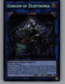 Gorgon of Zilofthonia DUAD-EN050 Duelist's Advance Yu-Gi-Oh 1st Edition NM - Image 1