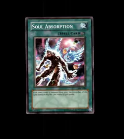 Soul Absorption IOC-046 Common Invasion of Chaos Yu-Gi-Oh Unlimited Near Mint - Image 1