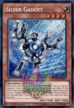 Silver Gadget Secret Rare #MVP1-ENS17 Yugioh Secret Rare - Image 1