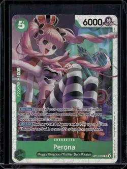 One Piece Perona OP14-033 Super Rare (SR) The Azure Sea's Seven - Image 1