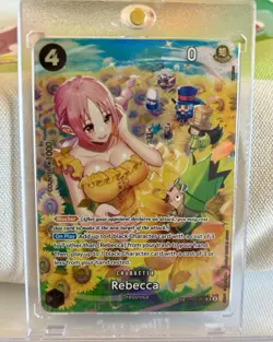 One Piece CCG Rebecca Wings of the Captain Foil SP OP05-091 SR Special Rare - Image 1