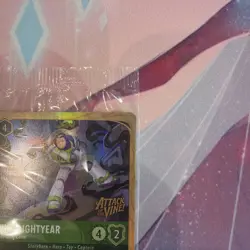 Lorcana Attack Of The Vine Buzz Lightyear Providing Cover Promo - SEALED ✅ - Image 2