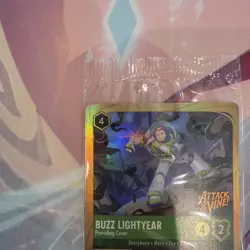 Lorcana Attack Of The Vine Buzz Lightyear Providing Cover Promo - SEALED ✅ - Image 3