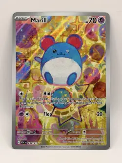 Marill 232/217 Full Art Illustration Rare Me: Ascended Heroes Holo Pokemon TCG - Image 1