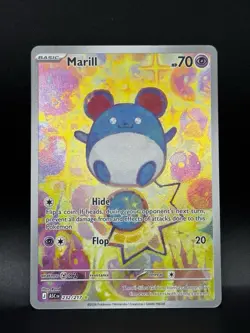 Pokemon Marill 232/217 Ascended Heroes Illustration Rare Holo NM Pack Fresh - Image 3