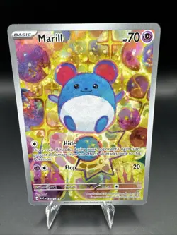 Marill 232/217 Ascended Heroes Illustration Rare Full Art Holo Pokemon Card - Image 1